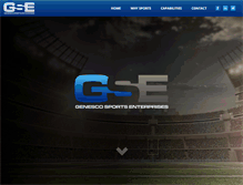 Tablet Screenshot of gsesports.com